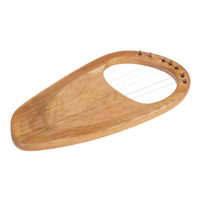 GU-10.04.20.00070 Лира с игровым окном 7 струн, увеличенная, Гусельник