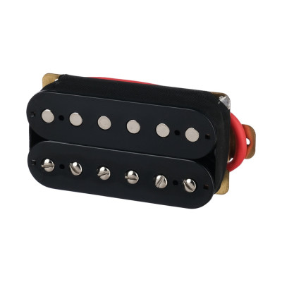 M427BK Звукосниматель хамбакер, бриджевый(bridge), черный, Musiclily