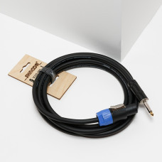 SC225-SPPJ-3m Кабель для гитарного усилителя, 2х2,5мм, Speakon-Powerjack, 3м, SHNOOR