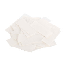 OPCW Бумажное конфетти 20х50мм, белый, упаковка 1 кг, Foix