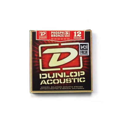 Dunlop DAP Phosphor Bronze Medium 12-String 12-52