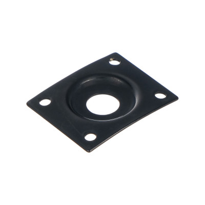 HJ005-BK Накладка выходного разъема гитары, черная, Paxphil