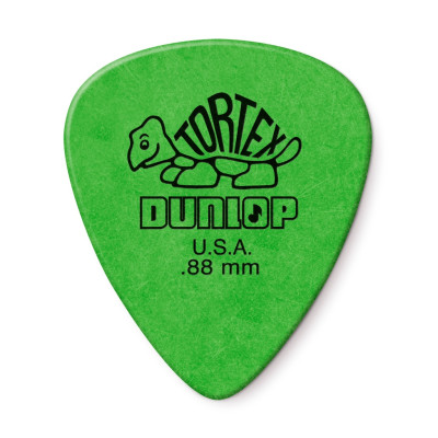 418R.88 Tortex Standard Медиаторы 72шт, толщина 0,88мм, Dunlop