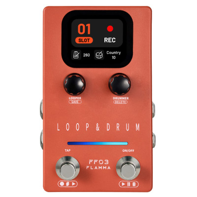 FF03 Looper & Drum Педаль эффектов, Flamma