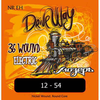 NR-EH Drive Way Комплект струн для электрогитары, Extra Heavy, 12-54, никель, Мозеръ