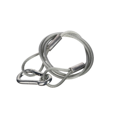 BXS03S760-PVC Страховочный трос, 760мм, 40кг, Laudio