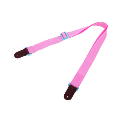 TP40-B6-F10-K2 Ремень для акустической гитары, розовый, ОКая