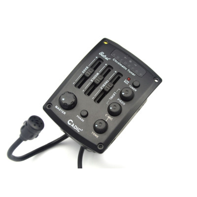 Cadic-2 Звукосниматель с 3-х полосным эквалайзером, с тюнером, врезной, Belcat