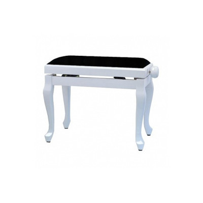 GEWA Piano Bench Deluxe Classic White Matt банкетка