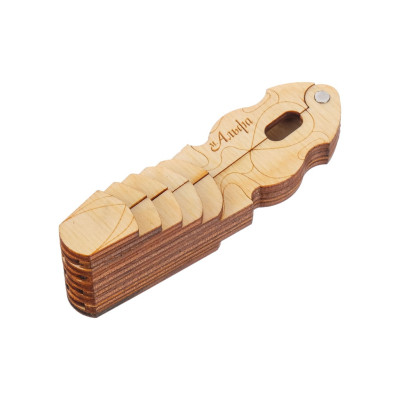 HV8 Чехол деревянный для варгана Альфа мини, Мастерская Глазырина