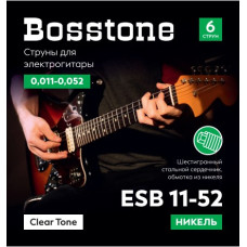 Bosstone Clear Tone ESB 11-52 Струны для электрогитары никель калибр 0.011-0.052
