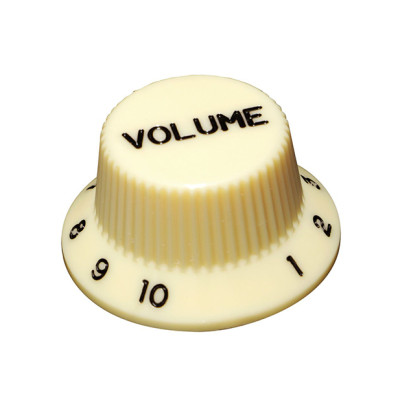 KI-240V Ручка потенциометра, Volume, кремовый, метрическая, Hosco