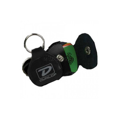 Набор держателей для медиатора DUNLOP 5201 Keychains кожаный брелок-держатель медиаторов