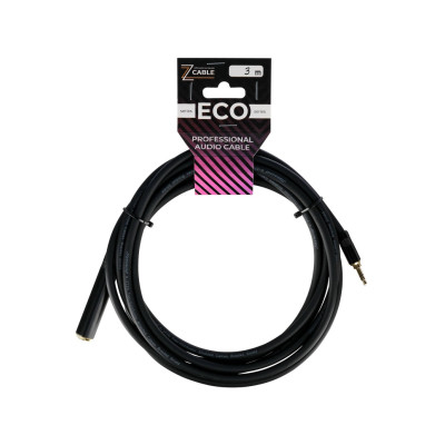 E48-3,5-6,35F-0300-0 Удлинитель-переходник 3,5-6,35мм female, 3м, ZZcable