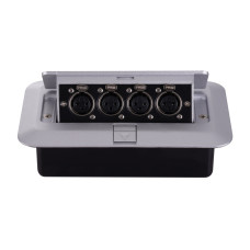 AJ30C Монтажная коробка с разъемами для установки в стены, настил сцены, Soundking