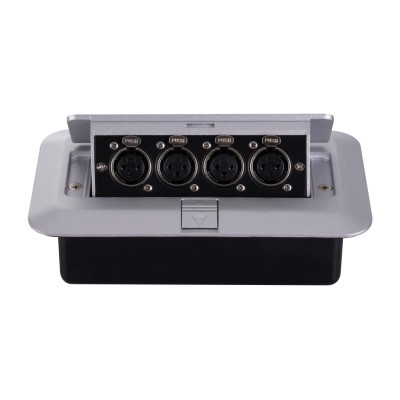 AJ30C Монтажная коробка с разъемами для установки в стены, настил сцены, Soundking