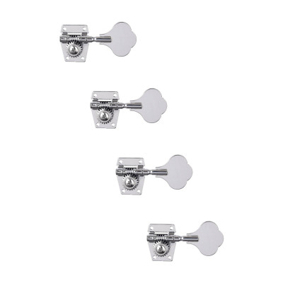 MHB-01-CR-4L Колки для бас-гитары 4л, хром, Metallor