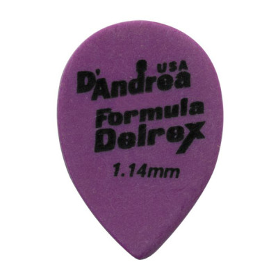 RD358-1.14XH Медиаторы 72шт, маленькая капля, матовая поверхность. D`Andrea