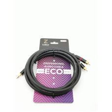 E32-3,5-2RCA-0300 Кабель аудио 3.5мм-2хRCA, 3м, ZZcable