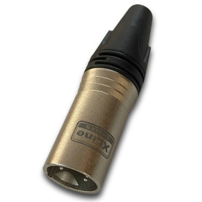 XLINE Cables RCON XLR5M 18 Разъем XLR ПАПА кабельный никель 5pin Цвет: хром