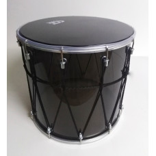 BKA-13Opv Барабан кавказский 13", акрил 31х33см, с верёвкой, черный, Мастерская Бехтеревых