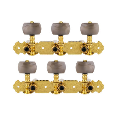 AOS-020B4P Комплект колковой механики на классическую гитару, позолоченный, Alice