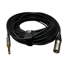 XLINE Cables RMIC XLRM-JACK 15 Кабель микрофонный  XLR 3 pin male - JACK 6.3 mono длина 15м