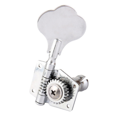 M180-2M446-2 Колки для бас-гитары, 2+2, хром, Musiclily
