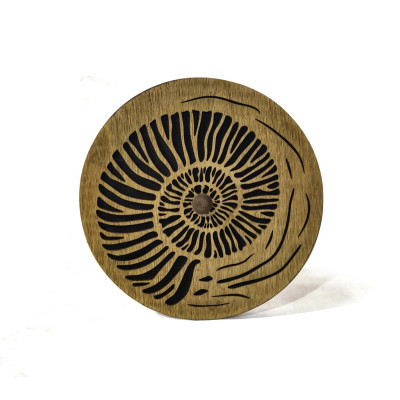 SS-A-30-D Шум ручья "Аммонит" 30см, тёмный, Shamanic