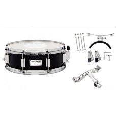 GEWA Marching Small Drum Birch Black Chrome 14x5.5" маршевый малый барабан 14x5,5
