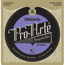 EJ44C COMPOSITE PRO ARTE Струны для классической гитары нейлоновые Extra Hard D`Addario