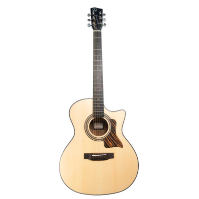 LV-11-N Акустическая гитара, с вырезом, цвет натуральный, Smiger