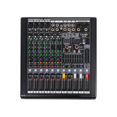 HK-08 Микшерный пульт, 8 каналов, серия PRO, LAudio