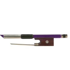 Saga Music Anton Breton AB-110PP Brazilwood Student Violin Bow 1/2 Purple cмычок для скрипки