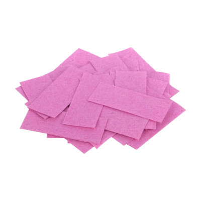 OPCP Бумажное конфетти 20х50мм, розовый, упаковка 1 кг, Foix