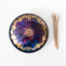 SSD-SUN Глюкофон Солнце 24см, Shiny Steel Drums