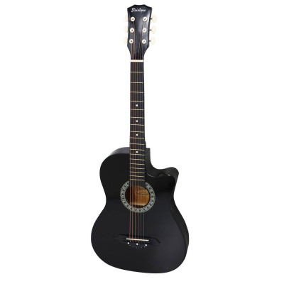 Stairtone A-38C BK Гитара акустическая цвет черный 