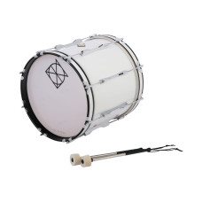 PMZCL4161-WT Маршевый бас-барабан, 16" х 14", Dixon