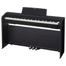 PX-870BK Privia Цифровое пианино со стойкой и педалями, черное, Casio