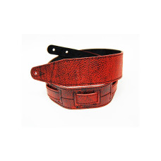 FL60031L21L Leather 21 Ремень для гитары, кожаный, лава, Fidel