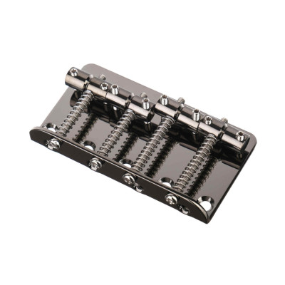 HK-20BS Бридж (струнодержатель) бас-гитары, черный, Hosco