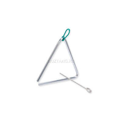 Треугольник металлический, большой, с палочкой, D=8мм, 156мм, ANGEL ATA70