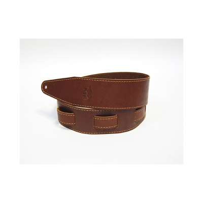 FL66027L11 Leather 11 Ремень для гитары, кожаный, каштан, Fidel