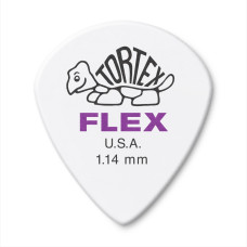 468P1.14 Tortex Flex Jazz III Медиаторы, 12шт, толщина 1.14мм, Dunlop