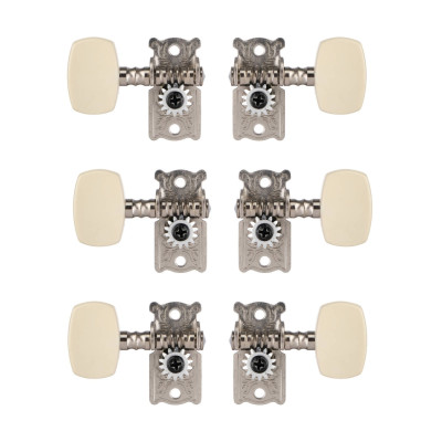 AOD-014AT Комплект одиночной колковой механики, без втулки, никелированный, Alice