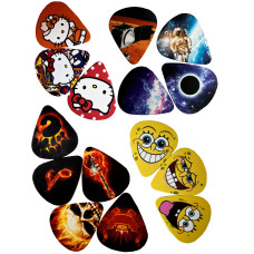 Bosstone GP-C0.46 Медиатор, упаковка 100 шт, материал АБС-пластик, толщина 0.46 (тонкий) 