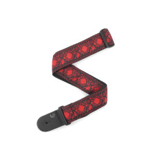 Planet Waves T20W1417 Ремень для гитары, рисунок «Monterey 2», цвет красный
