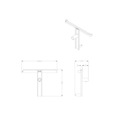 SVS Audiotechnik CASCADE 206A POLE Adapter Стойка-переходник саб-сателлит для CASCADE 206A,