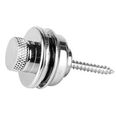 M186-2 Крепление ремня с блокировкой(стреплоки), хром, 2шт, Musiclily M186-2 Крепление ремня с блокировкой(стреплоки), хром, 2шт, Musiclily