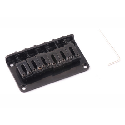 BN-003-BK Бридж (струнодержатель), черный, Metallor